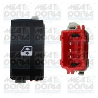 Кнопка піднімання вікна передн Прав RENAULT MASTER III 2.3D 02.10 MEAT&DORIA 26108 Купити в Україні