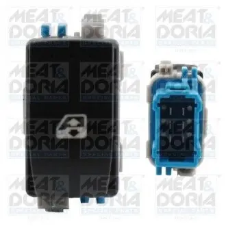 Кнопка піднімання вікна передн Прав NISSAN NV400 OPEL MOVANO B RENAULT MASTER III 2.3D/Electric 02.10 MEAT&DORIA 26462 Купити в Україні