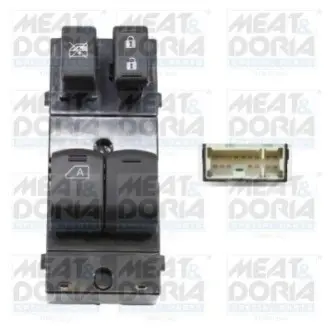 Кнопка піднімання вікна передн Лів NISSAN MICRA IV 1.2 05.10 MEAT&DORIA 26474 Купити в Україні