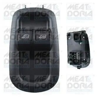 Кнопка піднімання вікна передн Лів FORD TOURNEO CUSTOM V362, TRANSIT CUSTOM V362, TRANSIT V363 1.0H-2.2D 09.12 MEAT&DORIA 26479 Купити в Україні