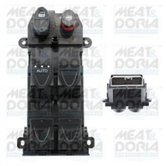 Кнопка піднімання вікна передн Лів HONDA CIVIC VIII 1.3-2.2D 09.05-12.13 MEAT&DORIA 26622