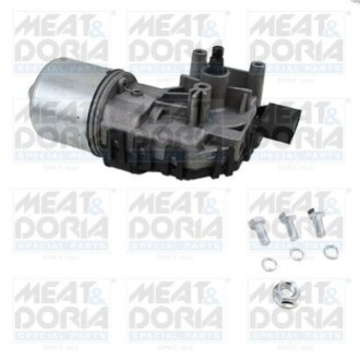 MEATDORIA VW Двигун склоочисника пров. AUDI A4 -09 MEAT&DORIA 27226