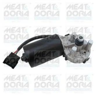 Двигатель стеклоочистителя передн MERCEDES SPRINTER 2-T (B901, B902), SPRINTER 3-T (B903), SPRINTER 4-T (B904), SPRINTER 5-T (B905) VW LT 28-35 II, LT 28-46 II 01.95-07.06 MEAT&DORIA 27230