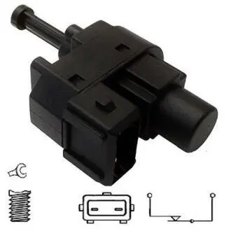 Вимикач світла гальма FORD COUGAR, FIESTA, FIESTA IV, FIESTA V, FOCUS I, FUSION, MONDEO I, MONDEO II, MONDEO III, TOURNEO CONNECT, TRANSIT CONNECT JAGUAR X-TYPE I MAZDA 2 01.93-12.13 MEAT&DORIA 35022 Купити в Україні