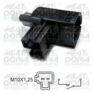 Датчик положення педалі зчеплення AUDI A4 ALLROAD B8 CITROEN C1, C1 II, C4 AIRCROSS, DS4 LEXUS IS C, IS II MITSUBISHI ASX, LANCER VIII, MIRAGE / SPACE STAR VI, MIRAGE VI 1.0-5.0 04.97 MEAT&DORIA 35103