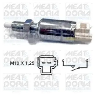 Датчик положення педалі зчеплення LEXUS IS C, IS II OPEL AGILA B SUZUKI BALENO, GRAND VITARA II, KIZASHI, LIANA, SPLASH, SWIFT IV, SX4 S-CROSS, VITARA TOYOTA HIACE / COMMUTER V 1.0-4.5D 05.00 MEAT&DORIA 35104