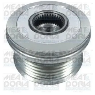 Шків генератора VOLVO S60 II, S80 II, V40, V60 I, V70 III, XC60 I, XC70 II FORD C-MAX II, ECOSPORT, FIESTA, FIESTA VI, FOCUS III, GALAXY II, GALAXY MK II, GRAND C-MAX, KUGA II 1.25-2.5 08.07 MEAT&DORIA 45249