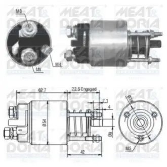 Автозапчасть MEAT&DORIA 46005
