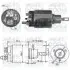Соленоїд стартера LAND ROVER 110/127, DEFENDER, DISCOVERY I NISSAN SERENA, VANETTE, VANETTE CARGO 2.0D/2.3D/2.5D 09.86-02.16 MEAT&DORIA (46067) зображення 1