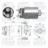 MEATDORIA FORD Магнитный переключатель стартера COUGAR 2.5 V6 24V 00-01, FOCUS I 1.8 TDCi 01-04, MAZDA TRIBUTE 2.0 4WD 00-08, JAGUAR X-TYPE I 2.2 D 05-09 MEAT&DORIA (46082) изображение 1