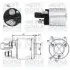 Фото Соленоїд стартера AUDI A2, A3 SEAT ALHAMBRA, AROSA, CORDOBA, CORDOBA VARIO, IBIZA II, IBIZA III, INCA, LEON, TOLEDO I, TOLEDO II SKODA FABIA I, FELICIA I, FELICIA II 1.0-2.8 04.74-12.13 MEAT&DORIA (46105) зображення 1
