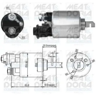 Автозапчасть MEAT&DORIA 46140