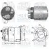 Соленоїд стартера (12В) NISSAN KUBISTAR RENAULT CLIO I, CLIO II, CLIO III, KANGOO, KANGOO EXPRESS, MODUS, THALIA I, TWINGO I, TWINGO II 1.2-1.5D 01.96 MEAT&DORIA (46160) зображення 1