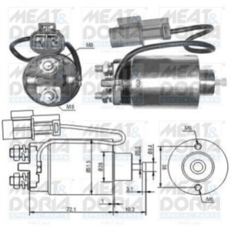 Автозапчасть MEAT&DORIA 46180