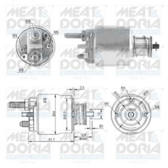 Автозапчасть MEAT&DORIA 46223