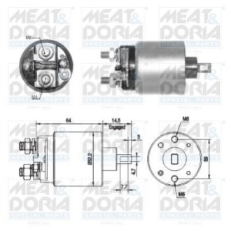 Автозапчастина MEAT&DORIA 46274 (фото 1)