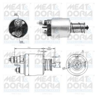 Автозапчастина MEAT&DORIA 46311