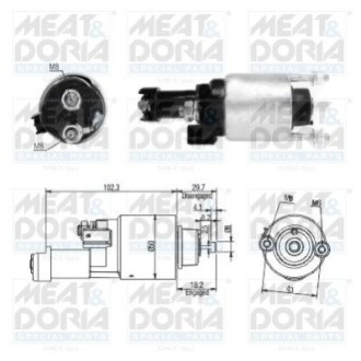 Автозапчастина MEAT&DORIA 46315