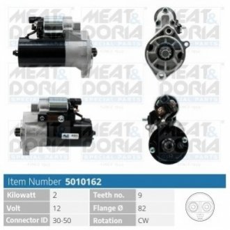 MEATDORIA VW стартер LT28-46 2.5TDI 96- MEAT&DORIA 5010162