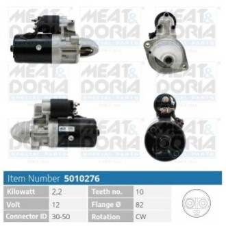 MEATDORIA DB Стартер T1 310 D 2.9 96- MEAT&DORIA 5010276