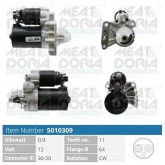 Стартер MEAT&DORIA 5010309 Купити в Україні