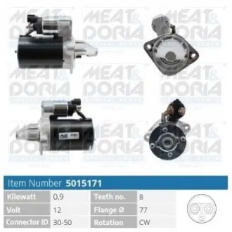Стартер MEAT&DORIA 5015171 Купить в Украине