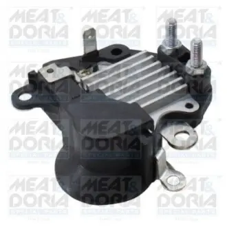 Регулятор напряжения (14V) CITROEN BERLINGO, BERLINGO/MINIVAN, C2, C3 I, C3 PLURIEL, C4, C4 I, SAXO, XSARA, PEUGEOT 1007, 106 II, 206, 207, 306, 307, PARTNER 1.0-1.6ALK 04.93- MEAT&DORIA 52057