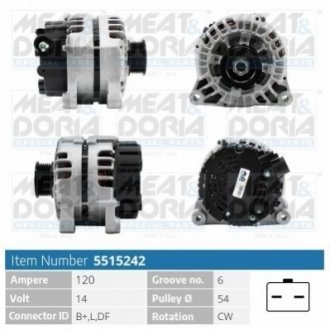 Автозапчасть MEAT&DORIA 5515242