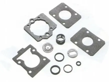 Ремкомплект карбюратора AUDI 100 C3, 80 B3 CITROEN AX, BX FIAT RITMO, UNO INNOCENTI ELBA PEUGEOT 205 II VW GOLF II, POLO II 1.0-1.8 03.85-04.97 MEAT&DORIA 75010002