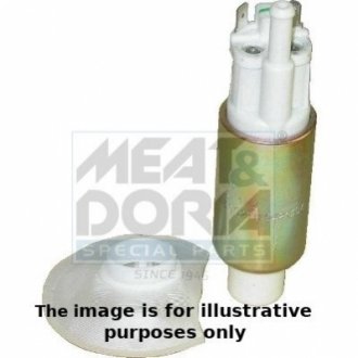 Насос палива (MPI) (3,5 bar 110 l/h) MEAT&DORIA 76301E (фото 1)