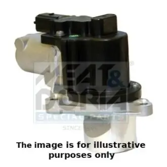 Клапан EGR HYUNDAI GRAND SANTA FÉ, IX35, SANTA FÉ II, SANTA FÉ III KIA CARNIVAL III, SORENTO II, SPORTAGE III 2.0D/2.2D 03.06-12.18 MEAT&DORIA 88180E Купити в Україні
