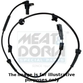 Фото Датчик ABS (передній) Ford Transit 06- MEAT&DORIA (90219E) зображення 1