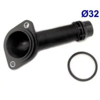 Фото Фланець системи охолодження Audi A6/Skoda Superb/VW Passat 1.6/1.8T/2.0/2.7T 94-08 MEAT&DORIA (93110) зображення 1