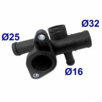 Фланець системи охолодження Skoda Octavia I/ VW Golf IV 1.8 97-10 MEAT&DORIA 93124 Купити в Україні