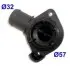 MEAT DORIA VW Фланец охлаждающей жидкости Golf,Skoda Octavia,Fabia MEAT&DORIA (93151) изображение 1