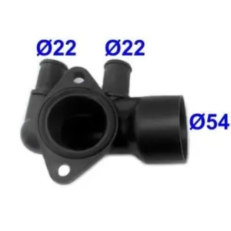 Корпус термостата CITROEN XSARA PEUGEOT 206, PARTNER 1.9D/2.0D 06.96-12.15 MEAT&DORIA 93214 Купити в Україні