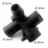 Фото Фланець охолоджуючої рідини (кількість виходів: 2) AUDI A4 B7, A6 C6 2.0 11.04-08.11 MEAT&DORIA (93246) зображення 1