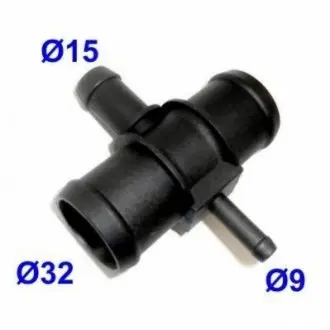 Фланец системы охлаждения VW Caddy III 1.6/2.0 04-15 MEAT&DORIA 93247