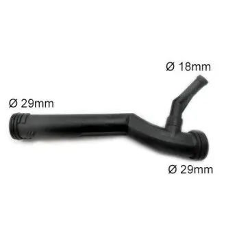 Пластмасовий шланг системи охолодження SEAT CORDOBA, IBIZA III, IBIZA IV, TOLEDO IV SKODA FABIA I, FABIA I PRAKTIK, FABIA II, RAPID, ROOMSTER, ROOMSTER PRAKTIK VW POLO IV 1.2 07.01-06.15 MEAT&DORIA 93253