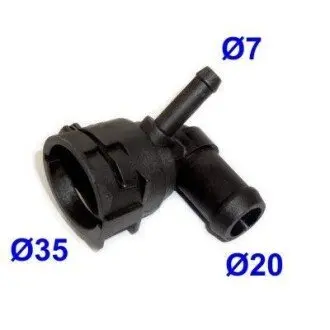 Фланець охолоджуючої рідини AUDI A3 SEAT ALTEA, ALTEA XL, LEON, TOLEDO III SKODA OCTAVIA II, SUPERB II, YETI VW BEETLE, CADDY III, CC B7, EOS, GOLF PLUS V, GOLF V, GOLF VI 1.4-2.5 05.03-07.18 MEAT&DORIA 93500 Купити в Україні