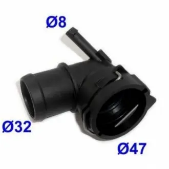 Фланець охолоджуючої рідини (кількість виходів: 3) AUDI A3 SEAT ALHAMBRA, ALTEA, ALTEA XL, LEON, TOLEDO III SKODA OCTAVIA II, SUPERB II VW CADDY III, EOS, GOLF PLUS V 1.4/1.9D/2.0D 05.03-07.18 MEAT&DORIA 93509 Купити в Україні