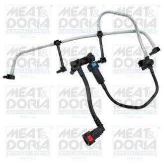 MEATDORIA FORD шланг обратки палива C-Max,Focus II,Mondeo IV,Transit Connect 1.8TDCi 05- MEAT&DORIA 9833E