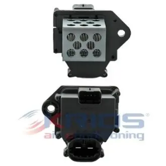 Резистор вентилятора радіатора CITROEN BERLINGO, BERLINGO MULTISPACE PEUGEOT 307, 308 I, PARTNER, PARTNER TEPEE 1.6/1.6D 03.03 MEAT&DORIA K109138