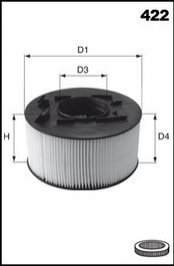 Автозапчасть MECAFILTER EL9461