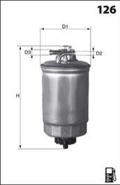 Фильтр топлива - (190673) MECAFILTER ELG5283 (фото 1)
