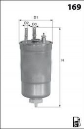Фільтр палива MECAFILTER ELG5453 (фото 1)