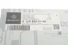 Емблема (логотип: MERCEDES, кришка двигуна) MERCEDES E (W124), E (W210), E (W211) 06.93-12.08 MERCEDES-BENZ (2108800186) зображення 4