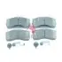 Тормозные колодки, дисковый тормоз.) MERITOR (MDP3148K) изображение 1