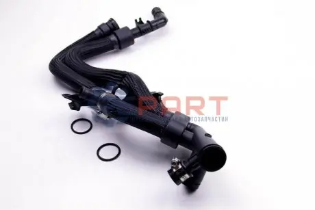 Патрубок системы охлаждения Ford/PSA 1.6 Hdi 05- Metalcaucho 03785