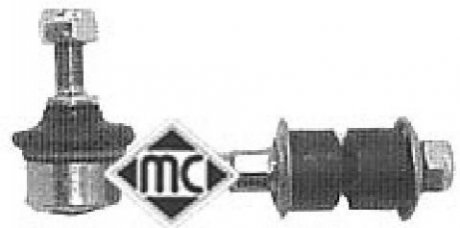 Тяга/стойка стабилизатора - (1954778, 546180F000, 54618MB40A) Metalcaucho 04237 (фото 1)
